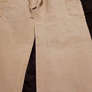 MENS CARHARTT JEANS LIKE NEW CONDITION TAN 32 33